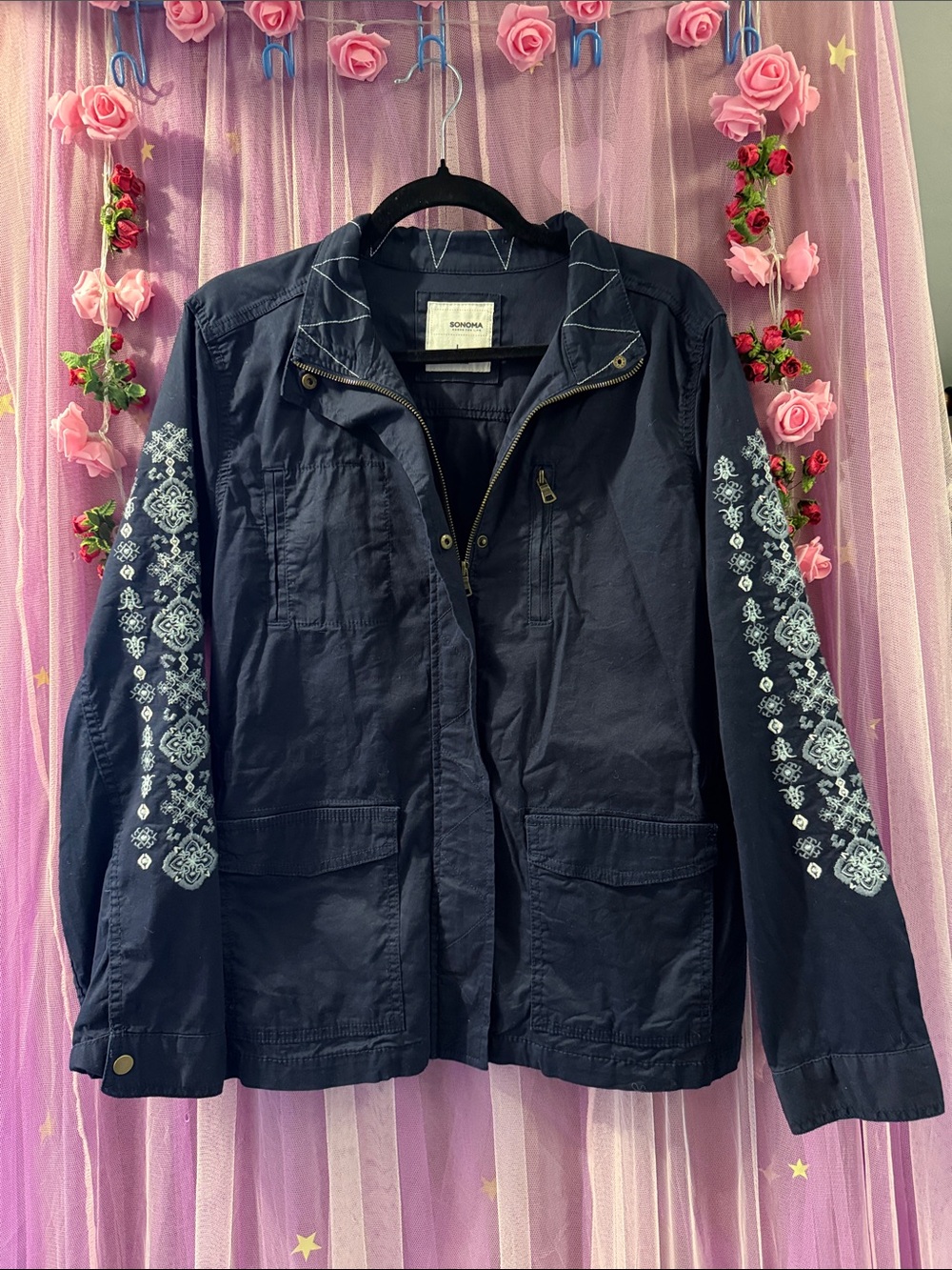 Woman’s embroidered jacket